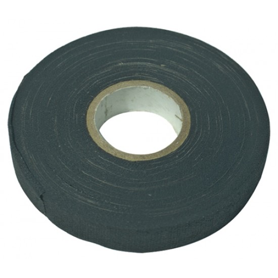 Izolačná páska textilná 19mm 10m čierna