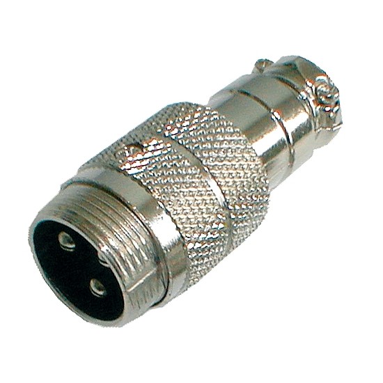 Konektor MIC kábel kov 3PIN skrutkovací
