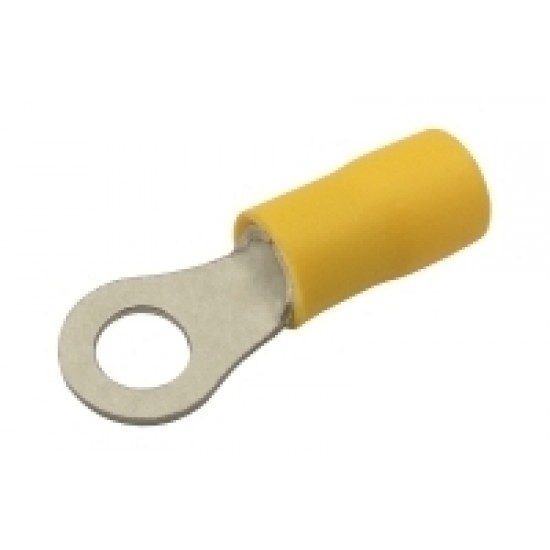 Očko 5.3mm, vodič 4.0-6.0mm žlté