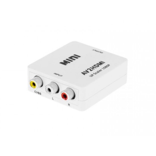 HDMI prevodník 3x RCA zásuvka - HDMI výstup