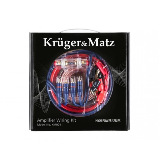 Sada montážna KRUGER&MATZ KM0011 pre zosilňovače