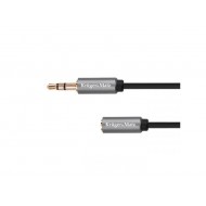 Kábel 1x JACK 3.5 mm konektor - 1x JACK 3.5 mm zdierka 1,8m KRUGER&MATZ