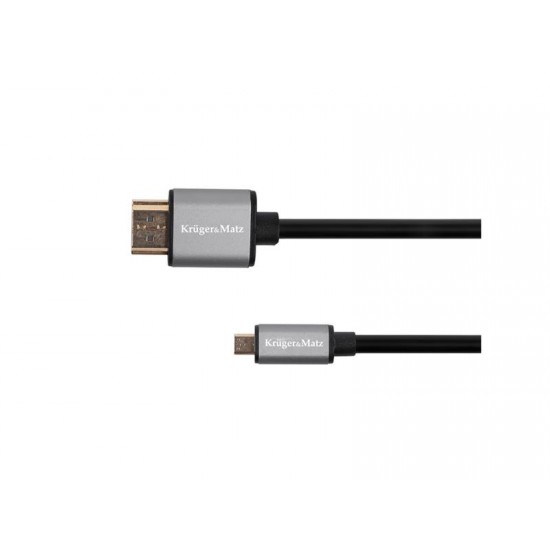 Kábel KRÜGER&MATZ KM1238 Basic HDMI / micro HDMI 1,8m