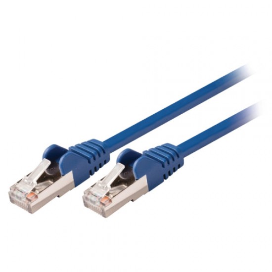 Kábel UTP 1x RJ45 - 1x RJ45 Cat5e 1.5m BLUE VALUELINE VLCP85121L15