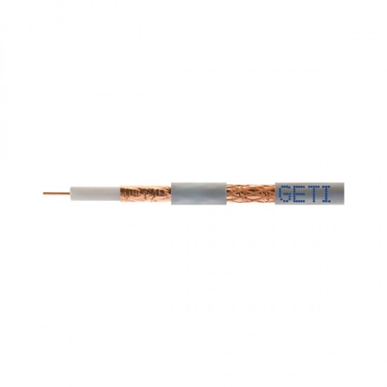 Koaxiálny kábel Geti 401CU PVC (100m)