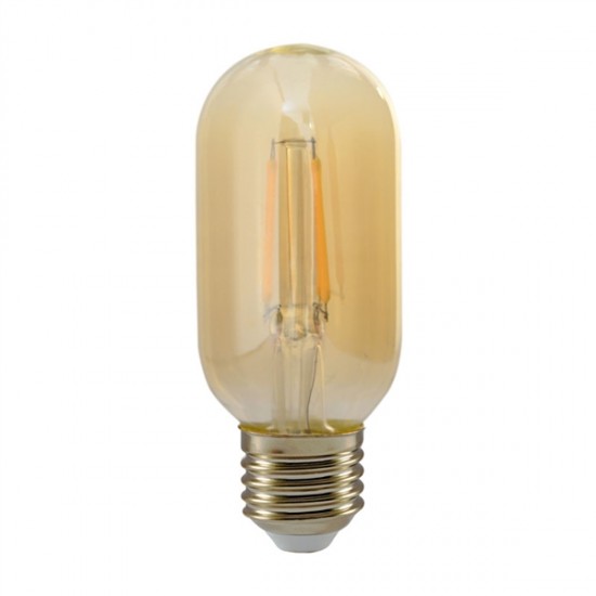 Žiarovka LED val. E27 4W RETLUX RFL 227 teplá biela, filament Amber