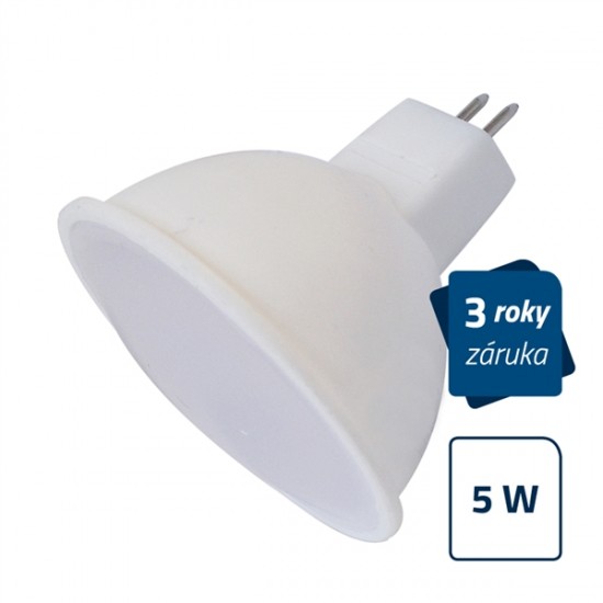 Žiarovka LED Geti SPOT MR16 5W teplá biela