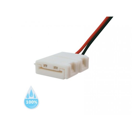 Konektor nepájivý pre LED pásiky 5050 30,60LED/m o šírke 10mm s vodičom, vodeodolný IP68