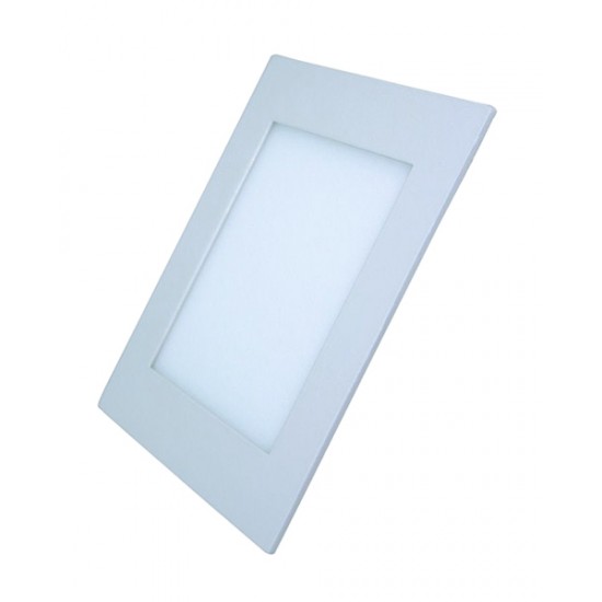 LED mini panel, podhľadový 12W, 900l, 3000K, tenký, štvorcový, biely WD107 Solight
