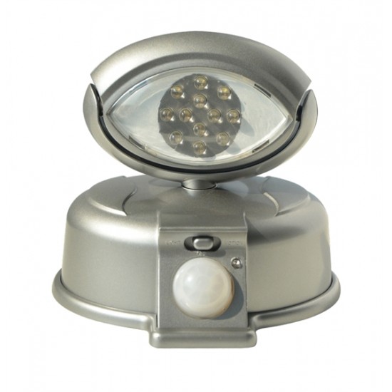 LED reflektor s PIR čidlom na 4xAA, RF01
