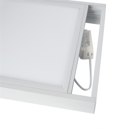 Rámček pre LED panely 30x120cm, bílý