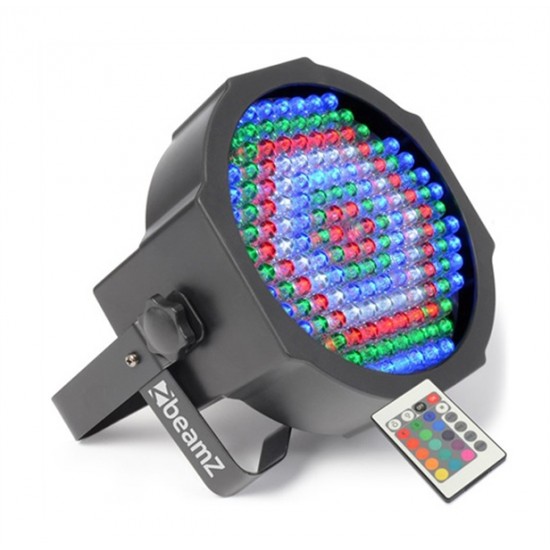Efekt FlatPAR reflektor s IR, 154x 10mm RGBW, DMX BeamZ LED