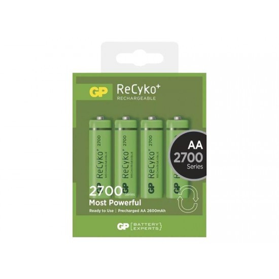 Batéria AA (R6) nabíjacia 1,2V/2700mAh GP Recyko+ 4ks