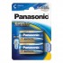 Batéria C (R14) alkalická PANASONIC Evolta LR14 2BP