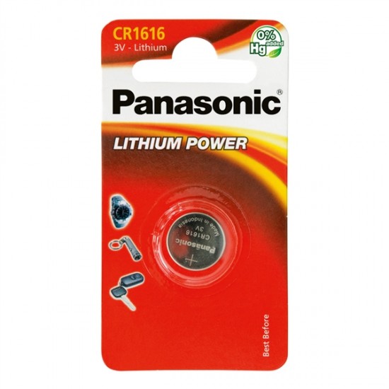 Batéria CR1616 PANASONIC lithiová 1BP Batéria CR1616 PANASONIC lithiová 1BP