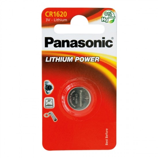 Batéria CR1620 PANASONIC lithiová 1BP Batéria CR1620 PANASONIC lithiová 1BP