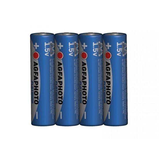 Batéria AA (LR6) alkalická AGFAPHOTO Power 4ks  shrink