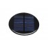 Fotovoltaický solárny panel mini 5V110mA, polykryštalický, priemer 90mm