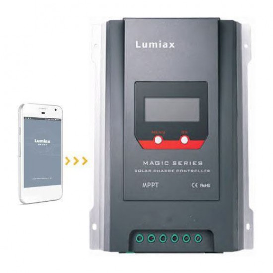 Solárny regulátor MPPT Lumiax MT4010-BT, 12-24V40A, bluetooth