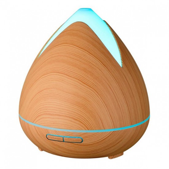 Aroma difuzér 02 svetlé drevo - ultrazvukový, 7 farieb LED