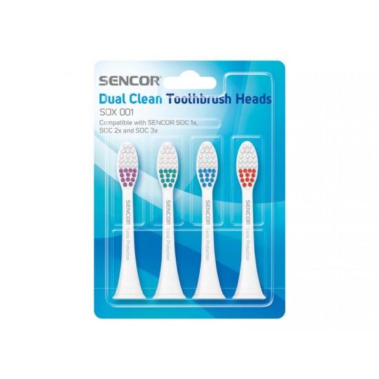 Hlavica pre zubné kefky SENCOR SOX 001 4ks