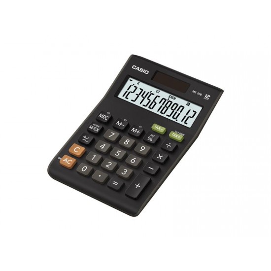 Kalkulačka stolná CASIO MS 20 B S (TAX + EXCHANGE)