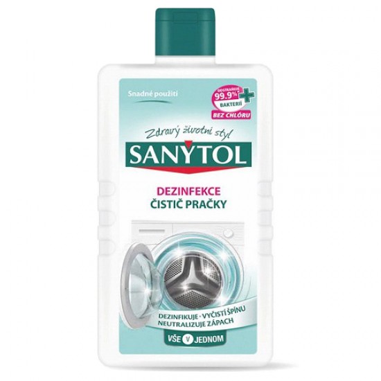 Dezinfekčný čistič práčky SANYTOL 250ml