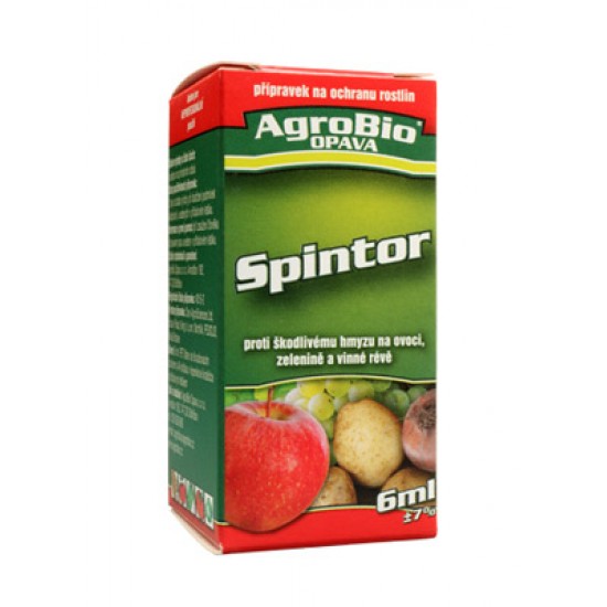 Prípravok proti škodcom na ovocí, zelenine a viniči AgroBio SpinTor 6ml