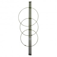 Podpera rastlín prstencová 120cm 4 prstene