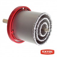 Vrtáky vykružovacie s karbidovým ostrím, sada 3ks 33-53-73mm EXTOL PREMIUM Vrtáky vykružovacie s karbidovým ostrím, sada 3ks 33-53-73mm EXTOL PREMIUM