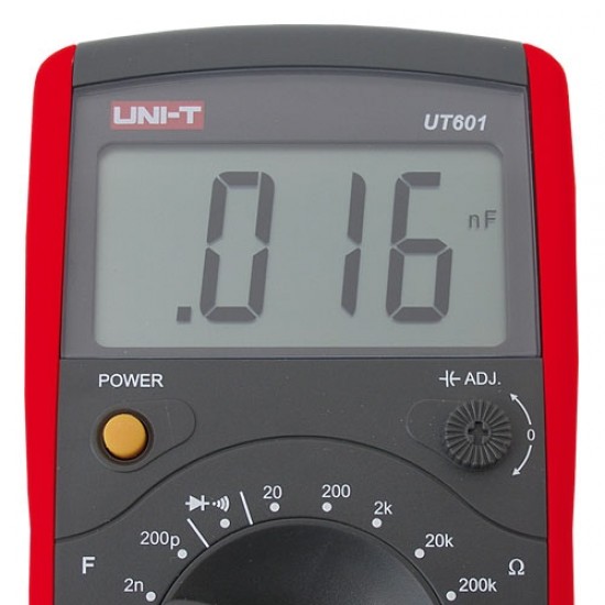 Multimeter UNI-T UT601 (meranie odporov a kapacity)