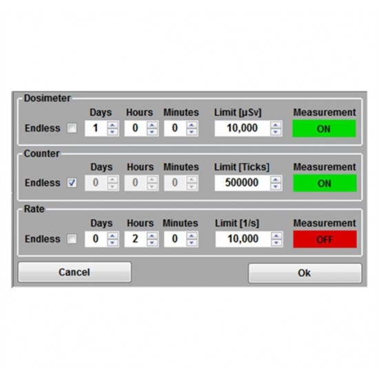Geigerov čítač Voltcraft Gamma-Check-Pro, 0,0001 - 999999 μSv