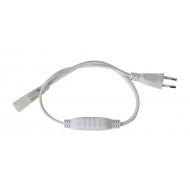 Flexo šnúra PVC pre LED pásiky 3528, 230V, 3m Flexo šnúra PVC pre LED pásiky 3528, 230V, 3m