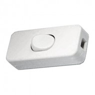 Vypínač medzišňúrový 250V/2A biely HADEX