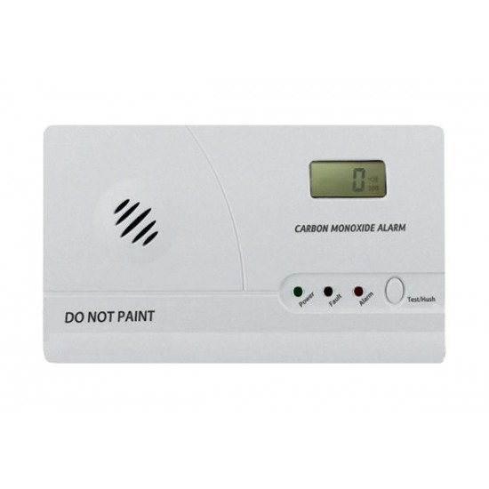 Detektor oxidu uhoľnatého s alarmom, pamäť, CO-86, EN50291