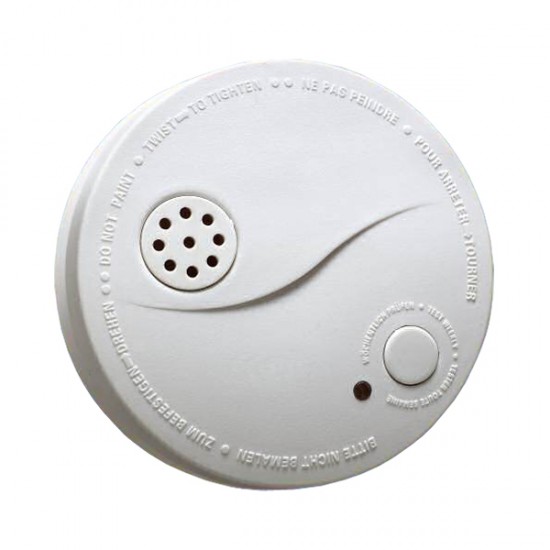 Požiarny hlásič a detektor dymu Hutermann F1 alarm EN14604 - JB-S01