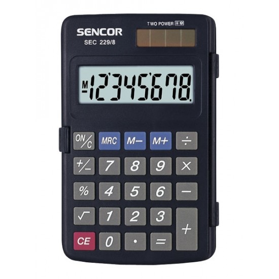 Kalkulátor vreckový SENCOR SEC 229 8 DUAL