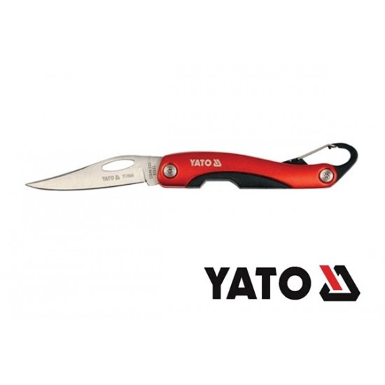 Nôž vreckový s karabínou, YATO-76050