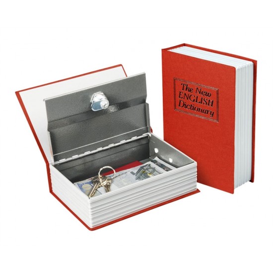 Bezpečnostná schránka - kniha 245x155x55mm, 2 kľúče, EXTOL CRAFT