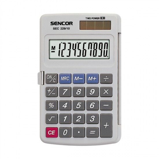 Kalkulátor vreckový SENCOR SEC 229/10 DUAL
