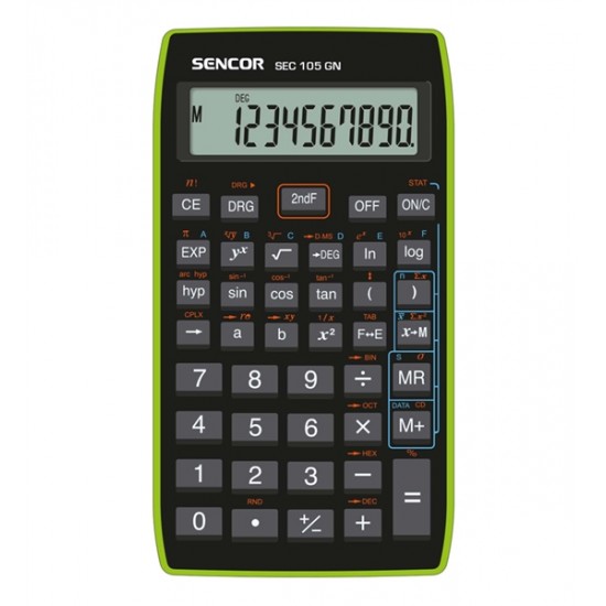 Kalkulačka školská SENCOR SEC 105 GN