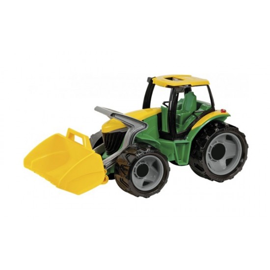 Traktor LENA s lyžicou 65 cm zelený