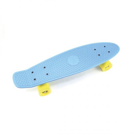 Skateboard detský TEDDIES modrý