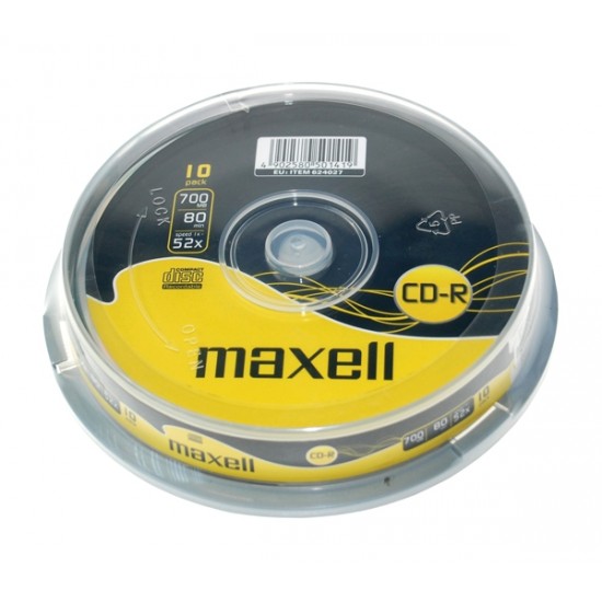 CD-R 700MB MAXELL 52x 10 ks