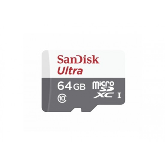 Karta pamäťová SANDISK MICRO SDHC 64GB CLASS 10 SDSQUNS-064G-GN3MN