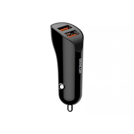 Nabíjačka do auta Sencor USB 2x 2.4A SCH 335