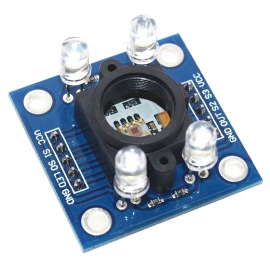 Detektor farby - arduino modul GY-031 s TSC3200